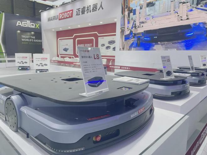 CeMAT2024迈睿机器人多款移动机器人与潜叉LF5全新登场(图3)